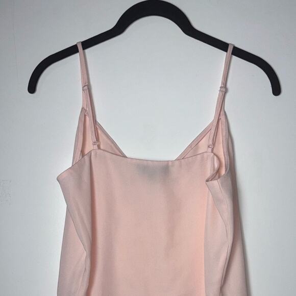 J. Crew V-neck camisole spaghetti strap tank Women's size XXS | 00 in pale pink - Picture 10 of 16